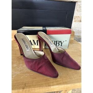 Sam & Libby Women's Burgundy Heels